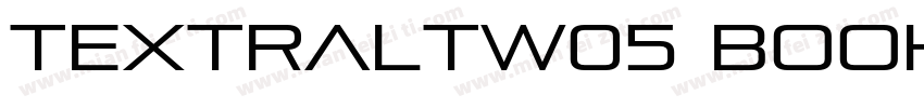 TextraLTW05 Book Regular字体转换